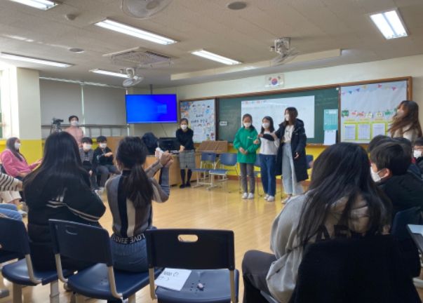 2021년 교과연계 교육연극수업 진행 모습