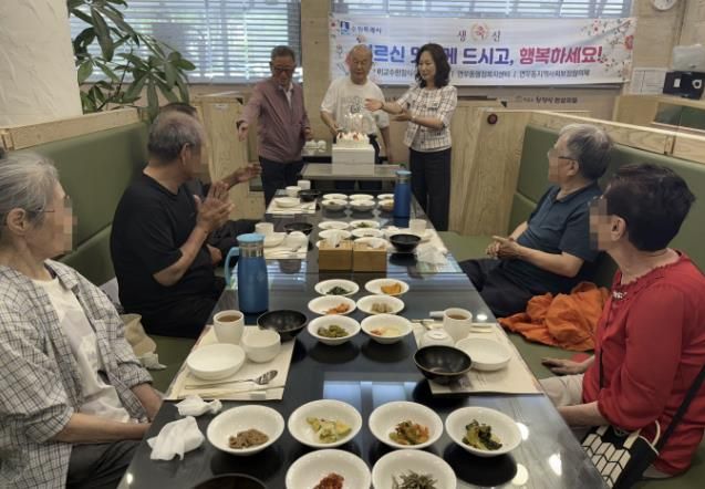 수원시 장안구 연무동, 생신 맞은 어르신 위한 따뜻한 생신 밥상 차려