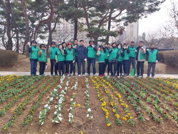 세교동 봄 오는 소식 알려