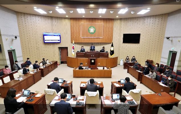 의왕시의회, 제293회 임시회 개회