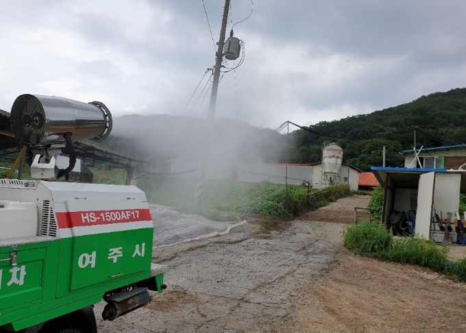 여주시, 추석명절 아프리카돼지열병 특별방역 추진