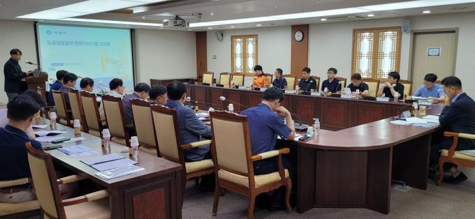 도로점용굴착 인허가시스템 고도화 완료보고회 사진(2025년 8월 28일)