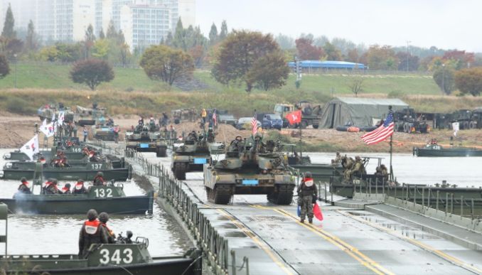 육군 제7기동군단, 대규모 기계화부대 실기동훈련 실시