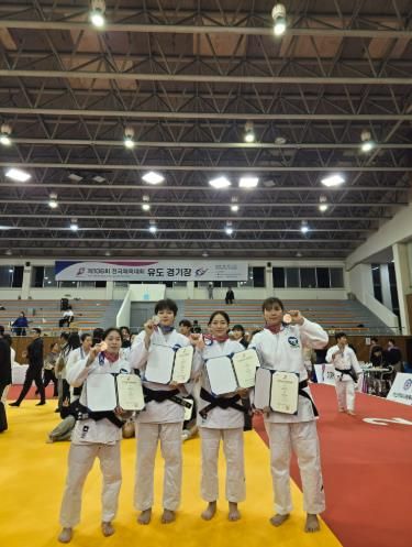 고창군청 여자유도부, 제106회 전국체육대회 은1‧동3 획득 쾌거