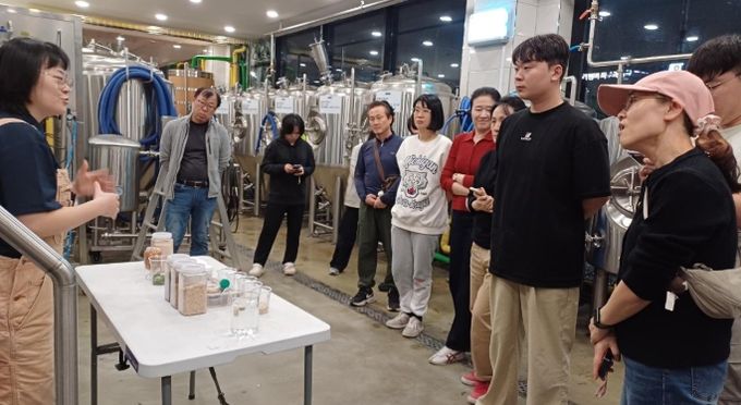 이천시 관고동, 10월‘로망학습’으로 브루어리 투어 진행