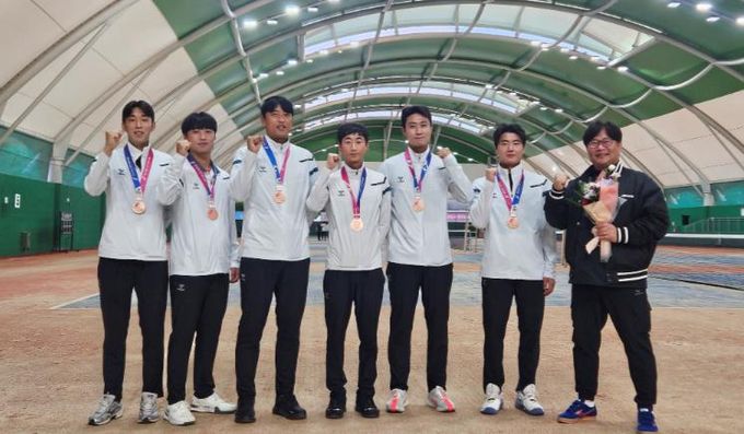 대전 동구청 소프트테니스팀, 제106회 전국체전 ‘단체전 3위’ 쾌거