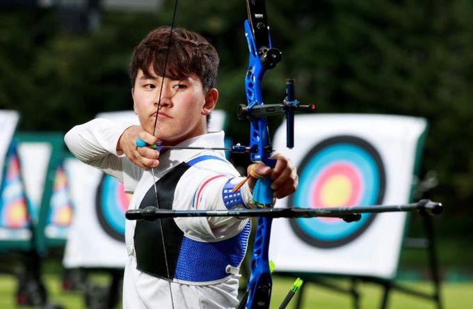 예천군청 김제덕・장지호 선수, 2026 양궁 국가대표 선발-김제덕.