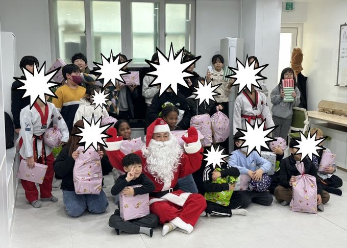 평택시 오성면 지역아동센터, “산타가 간다” 연말행사