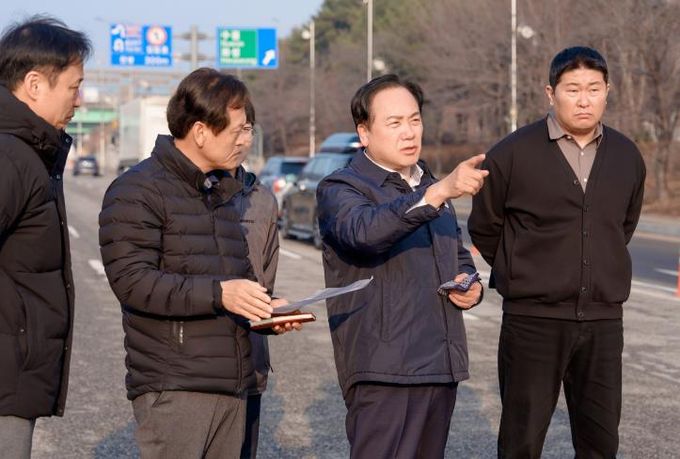 오산시, 세교6단지 남측 서부로 진입램프 현장점검