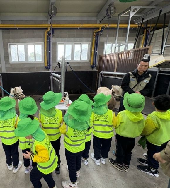 어린이 말체험 사진